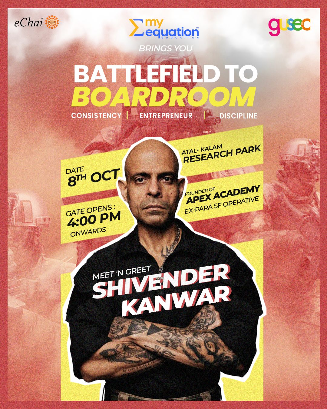 From Battlefield to Boardroom: Lessons in Consistency, Discipline & Leadership