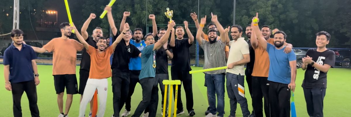 eChai Startup Cricket Night in Ahmedabad: Box Cricket